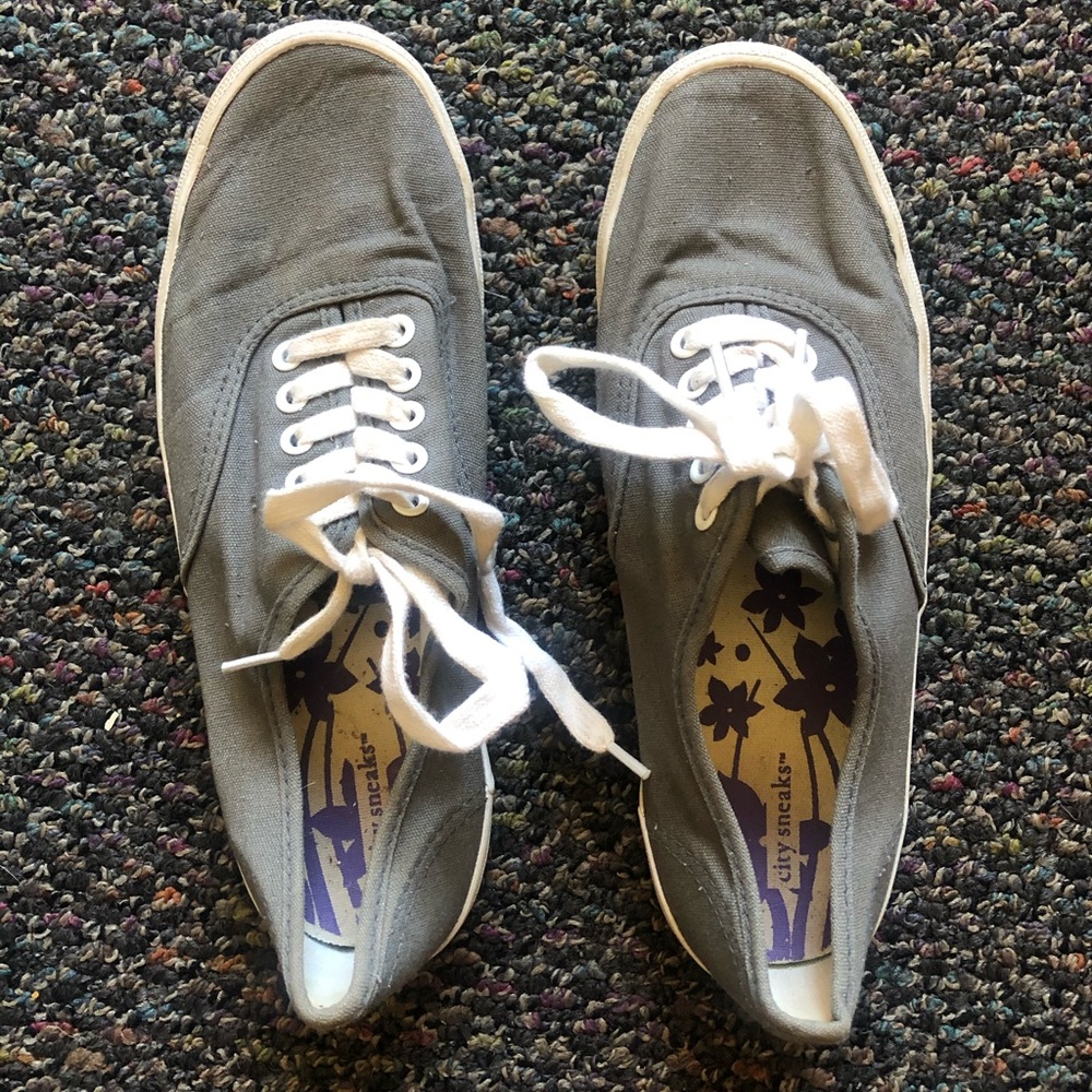 Gray Shoes
